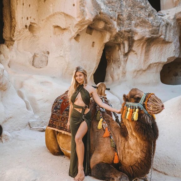 Two Piece Green Set - Picture 2 of 2